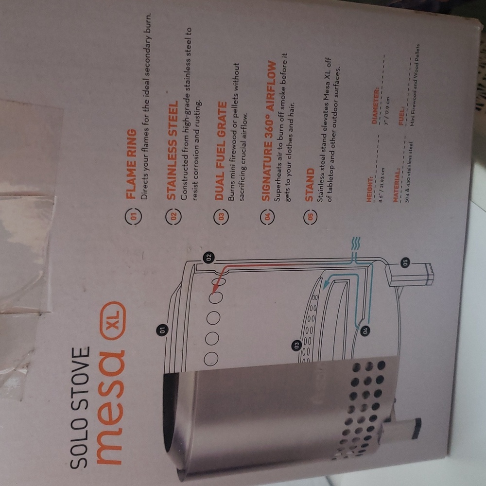 Solo Stove Mesa and Accessories - Picture 5 of 6